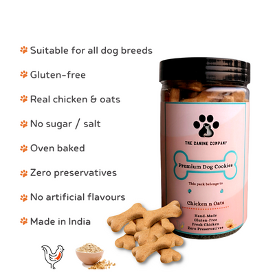 Gluten-Free Chicken n Oats Biscuits