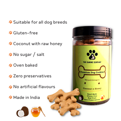 Gluten-Free Coconut n Honey Biscuits